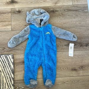 NFL BABY - Los Angeles Chargers Full Bodysuit - Perfect for Cold Weather